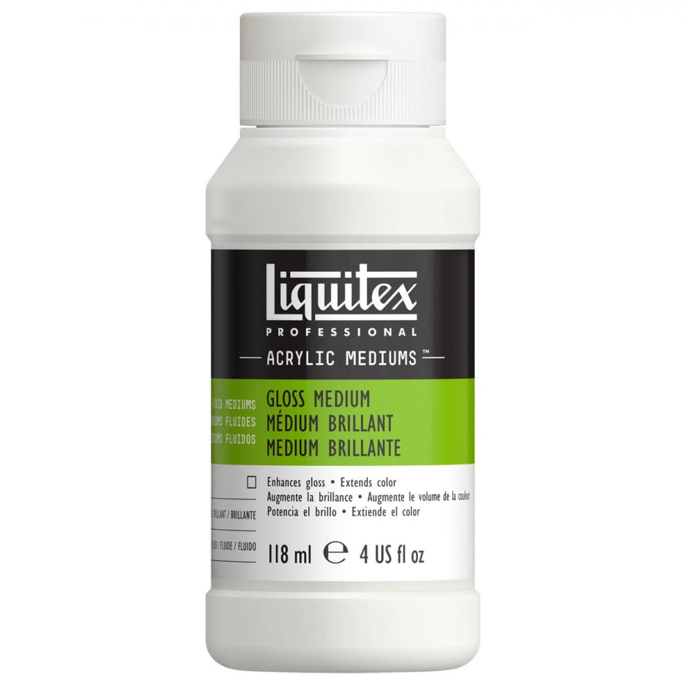 Médium e Verniz Acrílico Brilhante Liquitex 118ml 5004